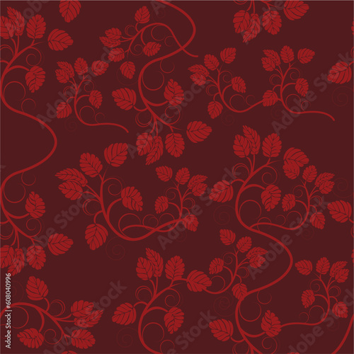 Seamless floral wallpaper