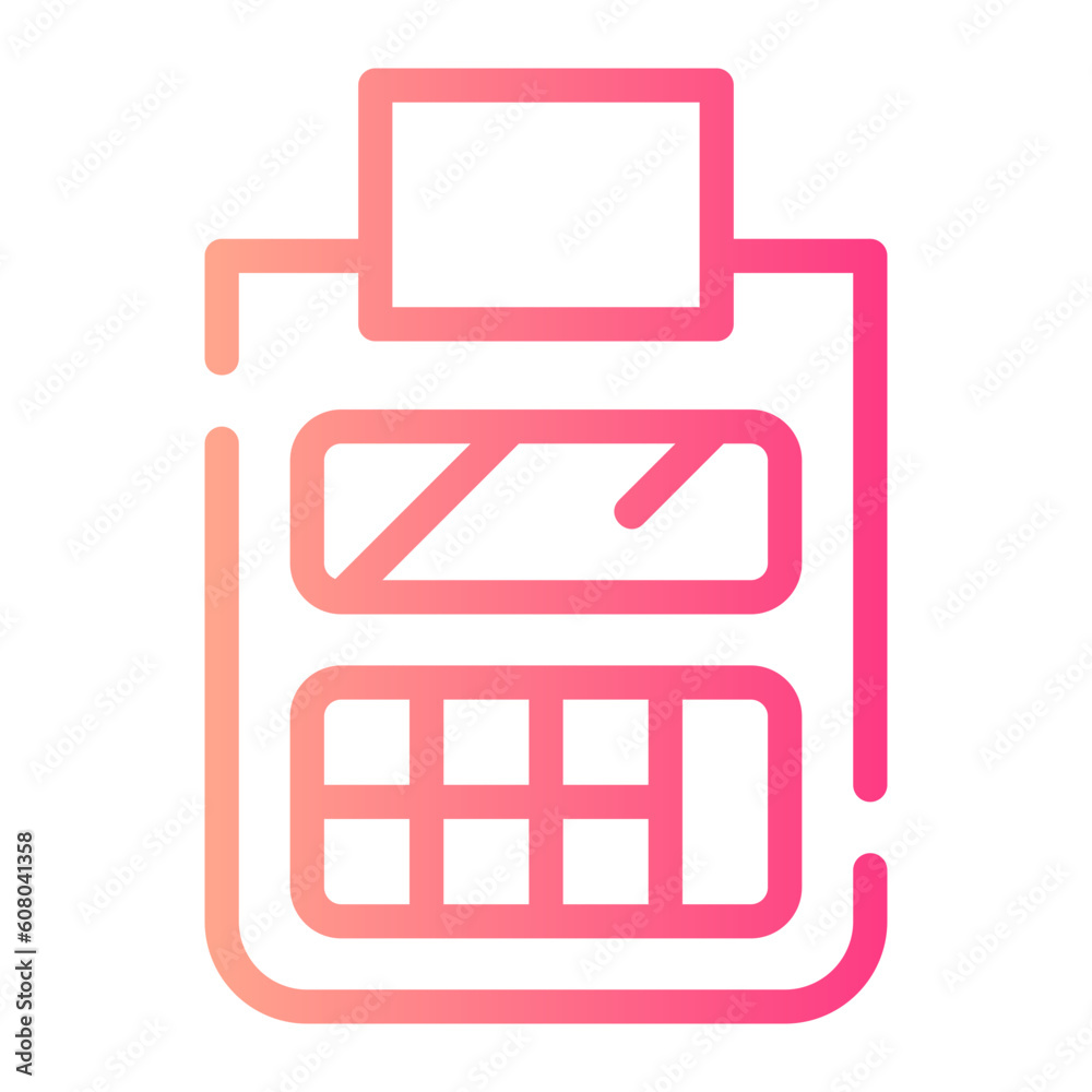 calculator gradient icon