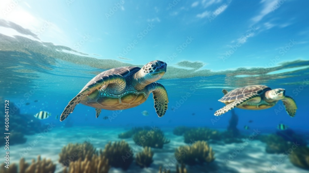 Obraz premium fish in the sea