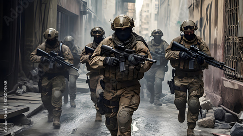 Urban security reinforcement teams: armed forces provide additional support for urban defense.