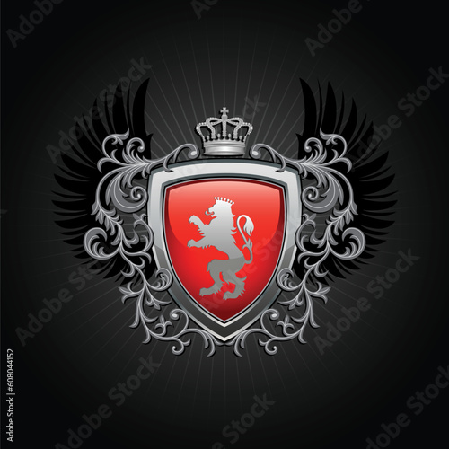 Coat of arms. Vector illustration.