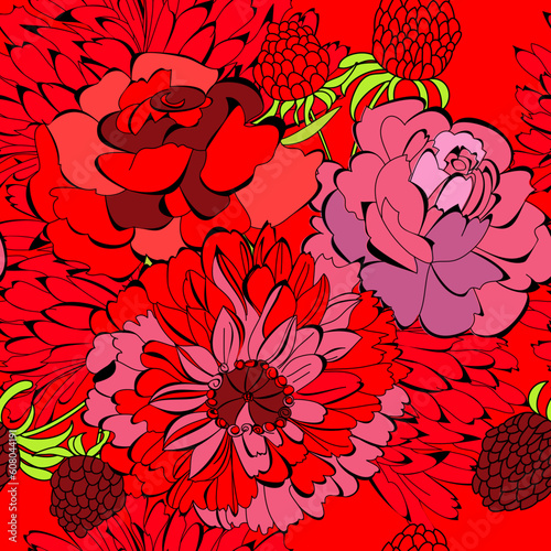 Colorful seamless pattern