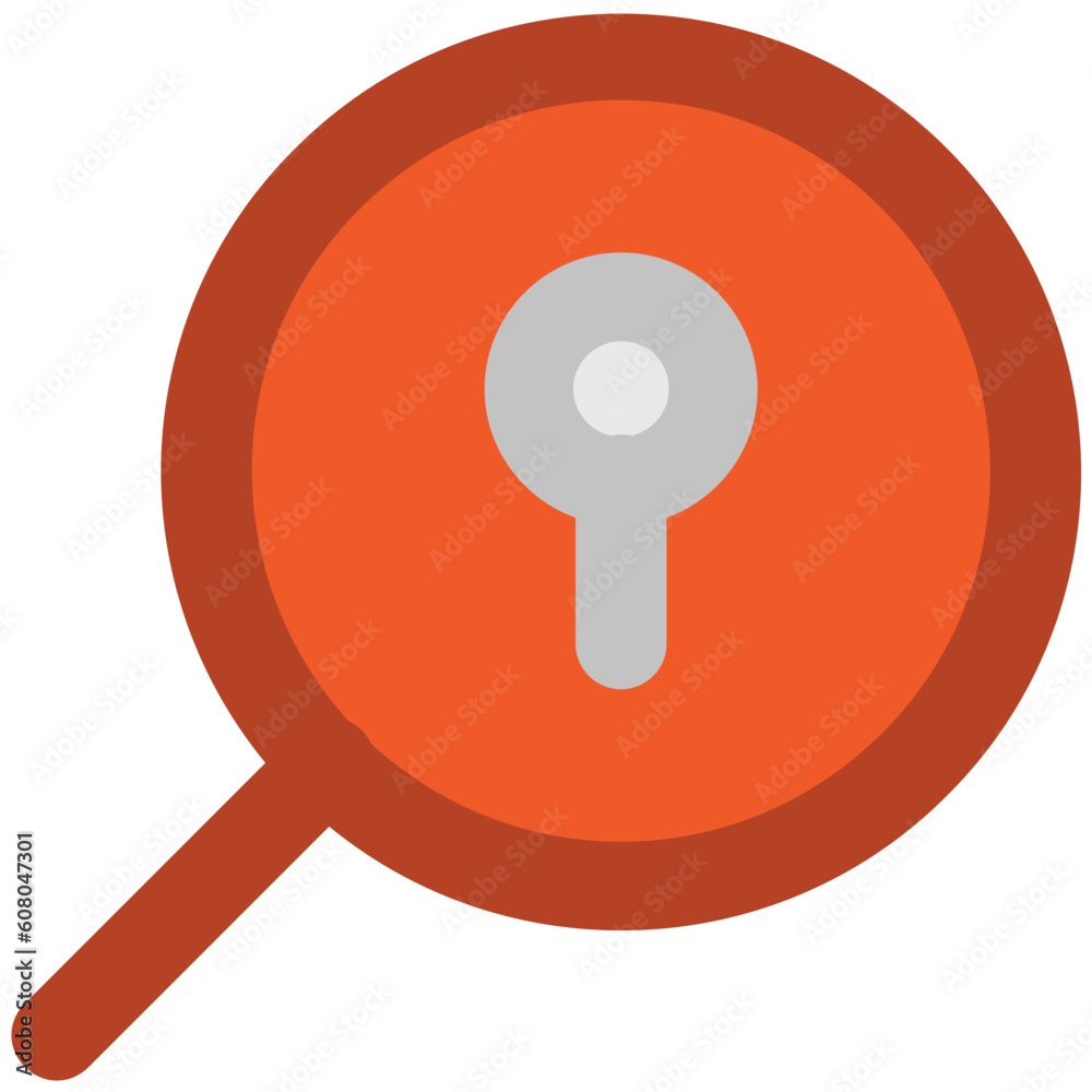 An icon of keylock is denoting the concept of protection An icon of keylock is denoting the concept of protection