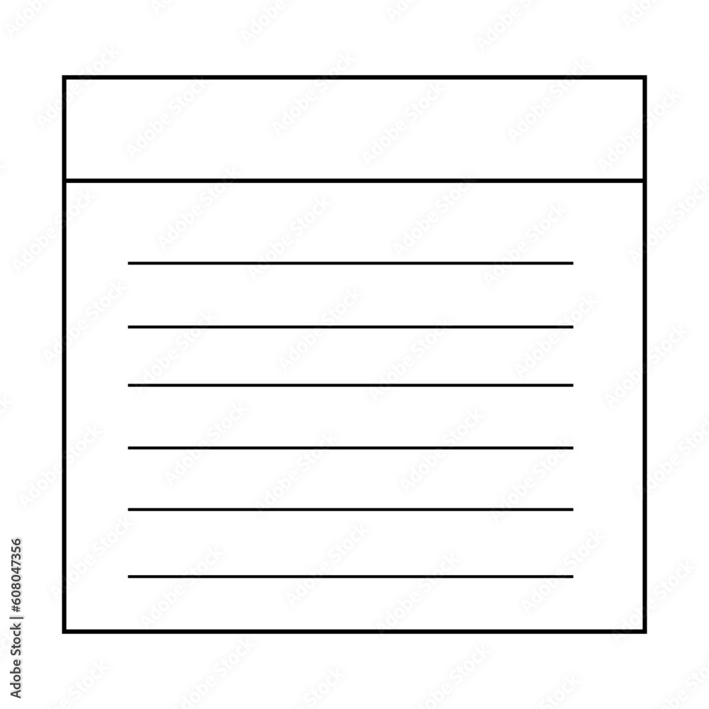 Note sticker Note sticker