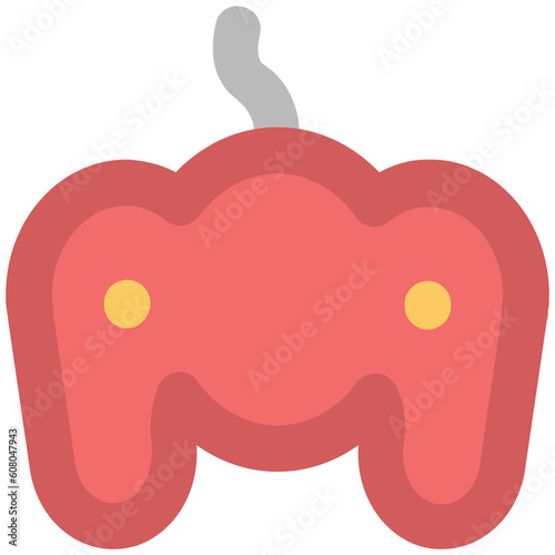 Console gaming device, icon of gamepad