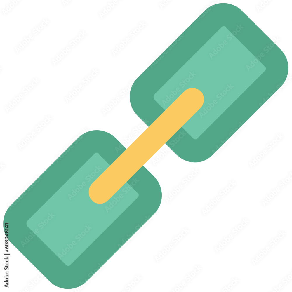 Link building, icon design of linkage Link building, icon design of linkage