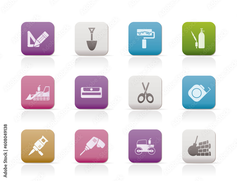 building and construction icons - vector icon set 2 building and construction icons - vector icon set 2