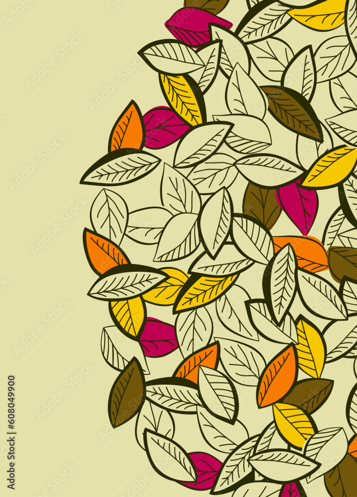 Fototapeta premium floral background