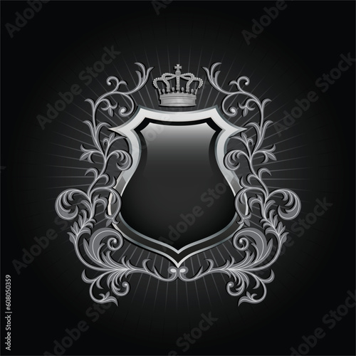 Coat of arms. Vector illustration.