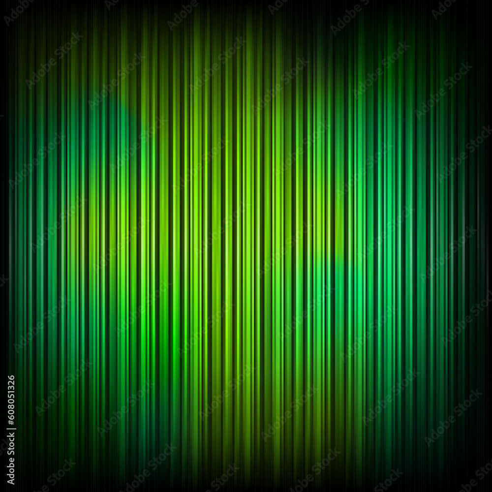 Green curtain. Illustration for your design.