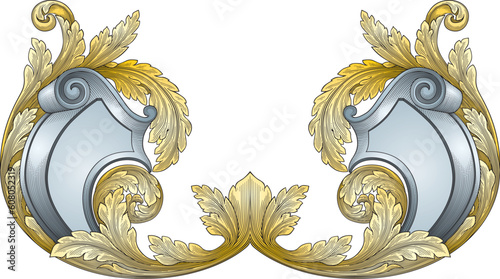 Retro frame vector