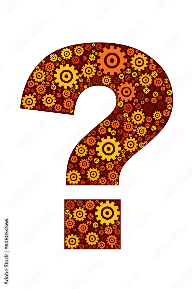 illustration of question mark icon on white background illustration of question mark icon on white background