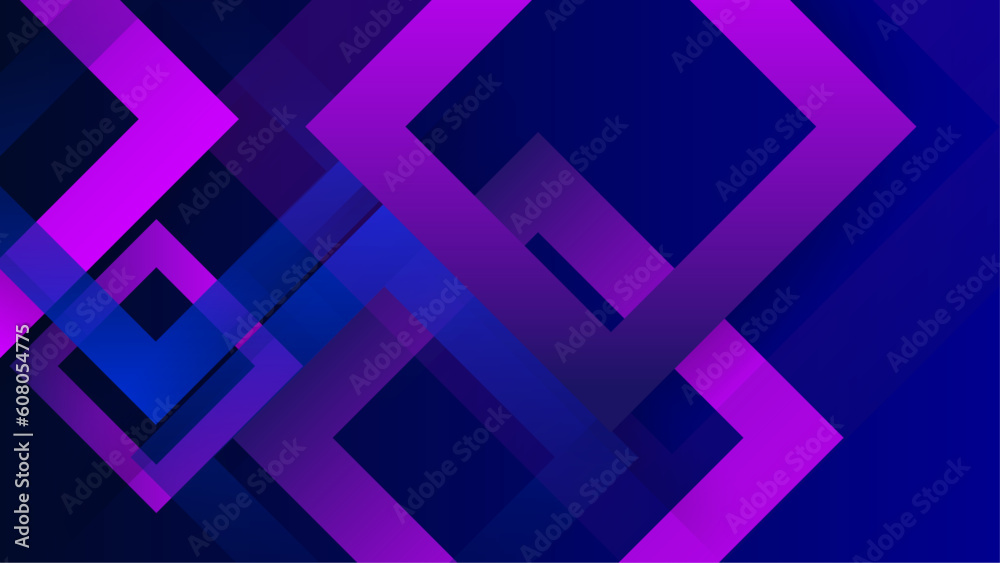 Gradient blue purple geometric shapes background Gradient blue purple geometric shapes background