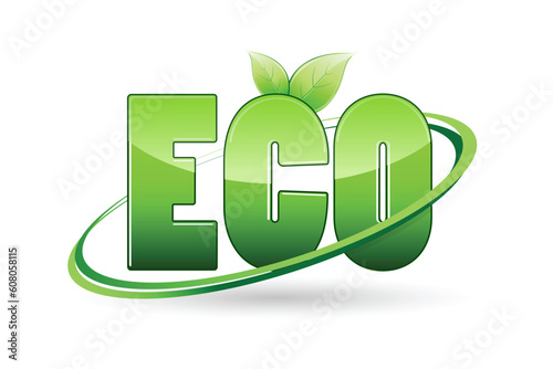 illustration of nature card on white background