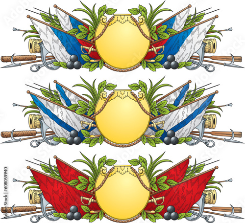 Coat of arms vector
