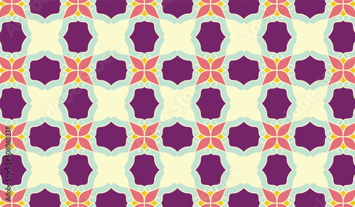 Geometric KDP Pattern Coloring pages