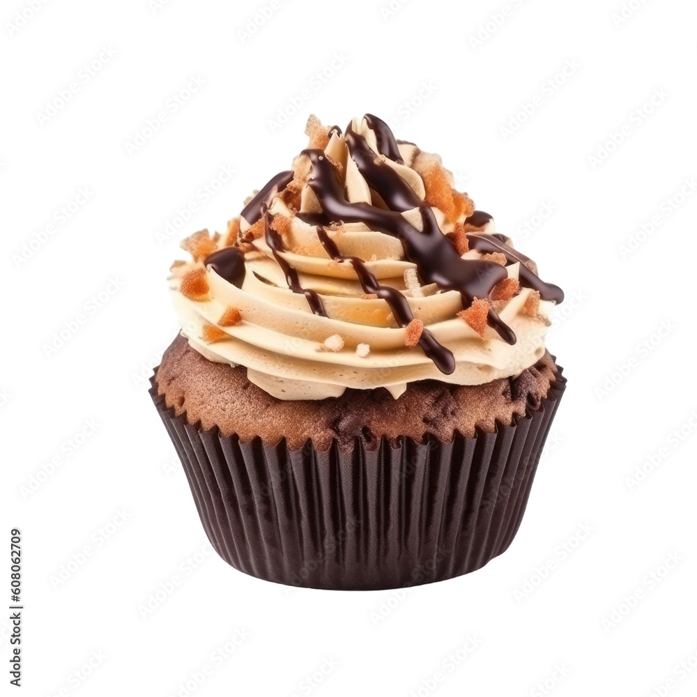 cupcake isolated on a transparent background cupcake isolated on a transparent background