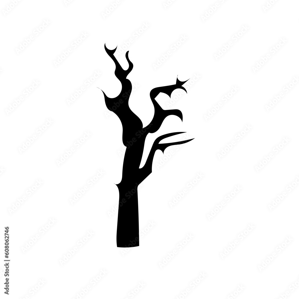 Scary and creepy haunted tree on Halloween season. Scary and creepy haunted tree on Halloween season.