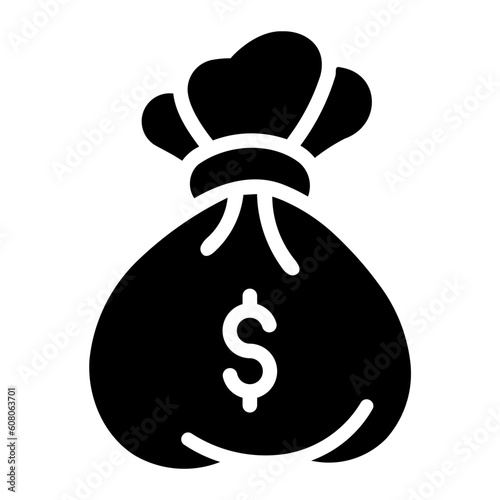 money bag Solid icon