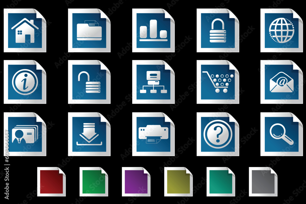 website and internet icons Photo frame series website and internet icons Photo frame series