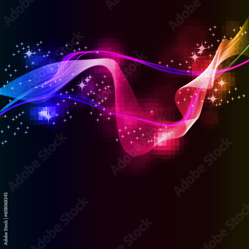 Abstract Colorful Business Background with Rainbow Spectrum colours
