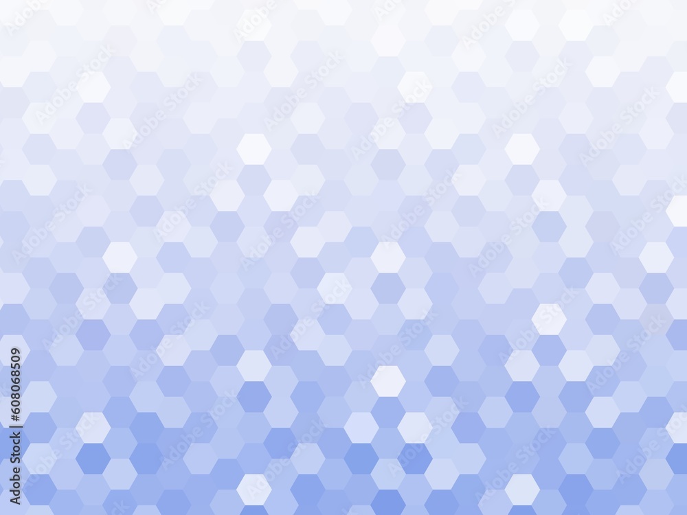 art abstract background with hexagons and gear