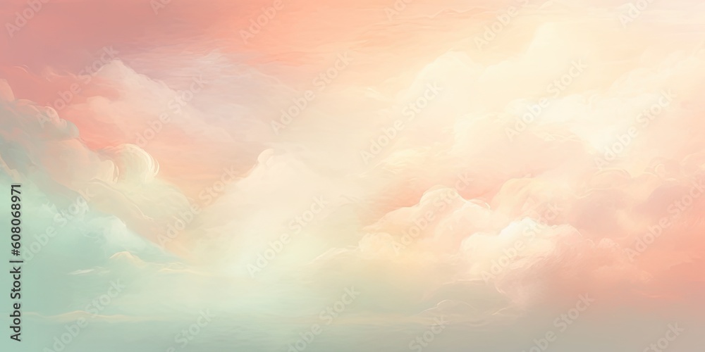 Pastel background clouds and sun rays. Heavenly soft dreamy wallpaper. Colorful texture. Pastel background clouds and sun rays. Heavenly soft dreamy wallpaper. Colorful texture.