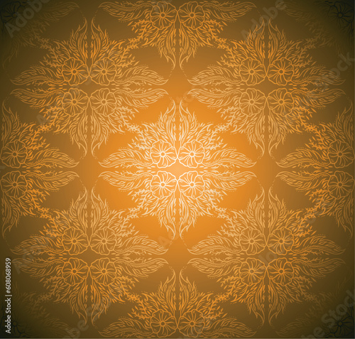 Seamlessly Damask Wallpaper
