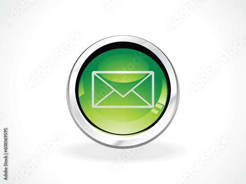 abstract mail icon vector illustration