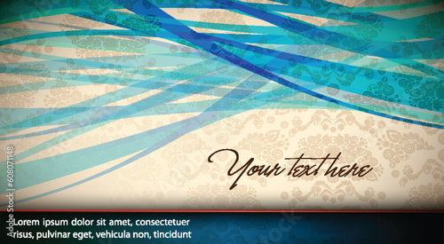 Abstract Vector Card | Background - AI10 Compatible EPS Format