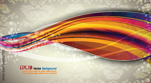 Abstract Vector Card | Background - AI10 Compatible EPS Format
