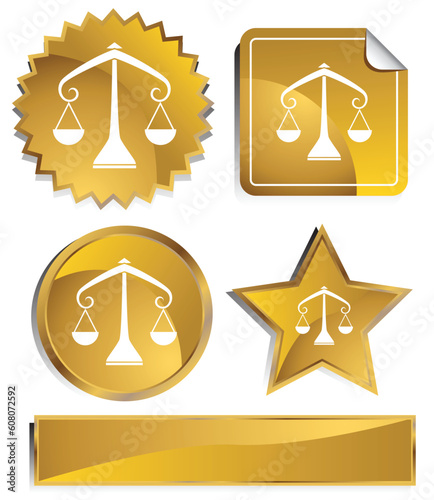 An image of the zodiac sign - libra.