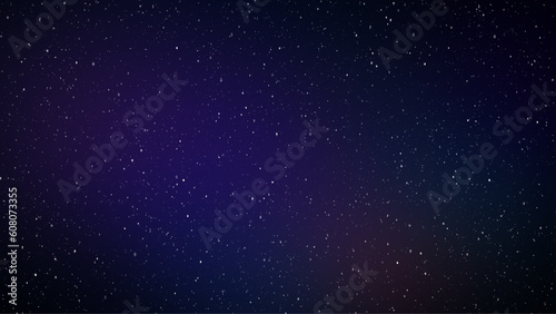 Space scape illustration graphic design background with gas clouds and stars field in deep universe. view on Ursa Major constellation in night sky