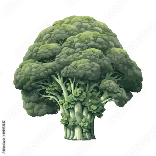 broccoli vegetables symbolize healthy gourmet meals