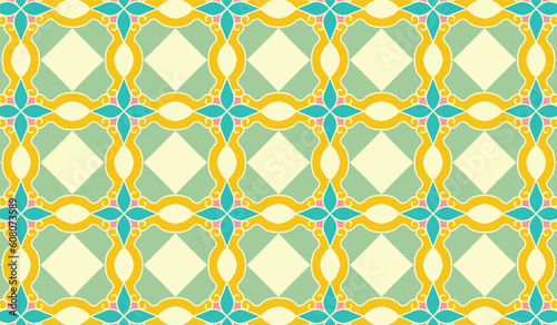  KDP Geometric Coloring Pattern 
