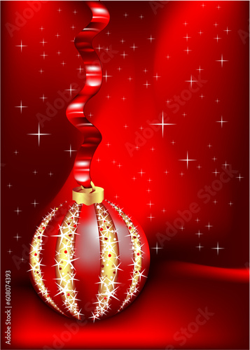 Christmas vector design with stars