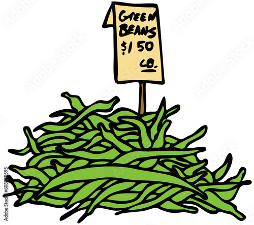 An image of green beans.