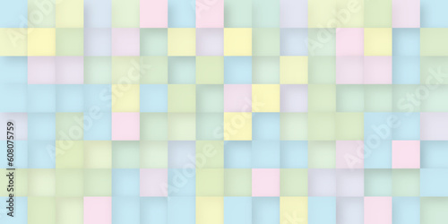 Vector abstract pastel pixel art background. Trendy concept design. Vector art