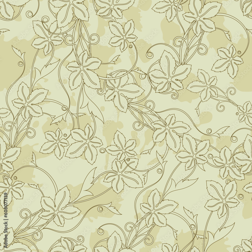 seamless floral texture, this illustration may be useful as designer work
