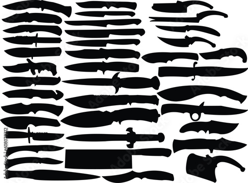 knifes collection - vector © Designpics