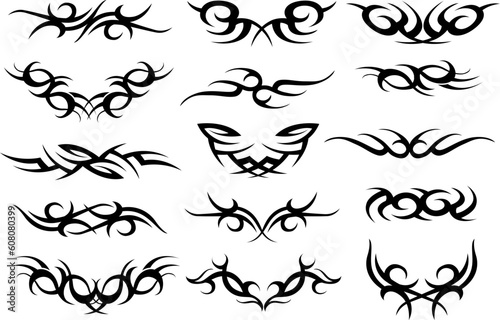 abstract celtic tribal sign