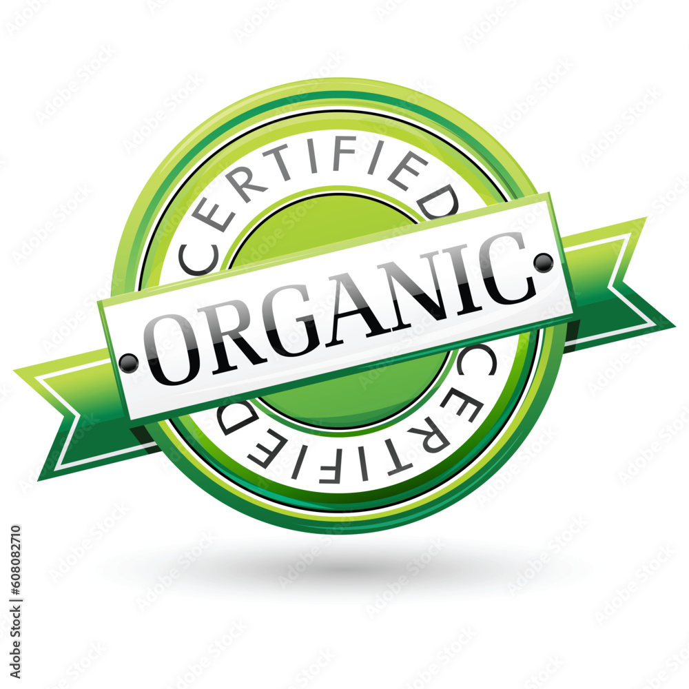 illustration of organic seal on white background illustration of organic seal on white background