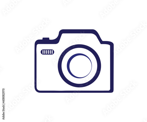 Camera logo design cam icon symbol