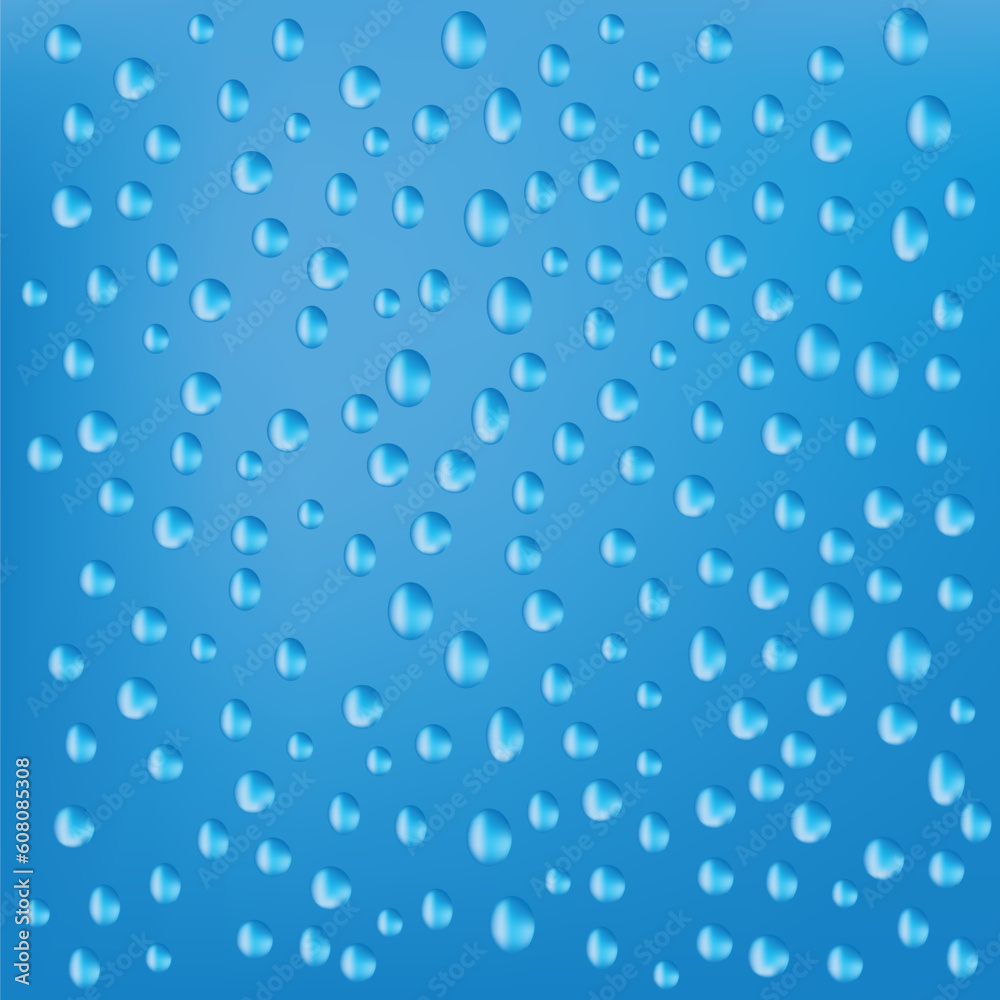 abstract texture with water drops on blue abstract texture with water drops on blue