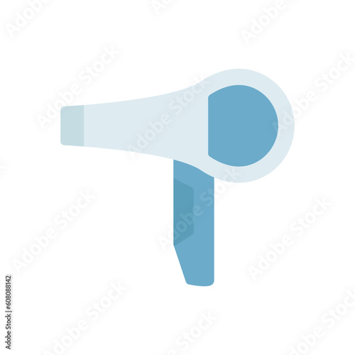 hair dryer icon flat style vector