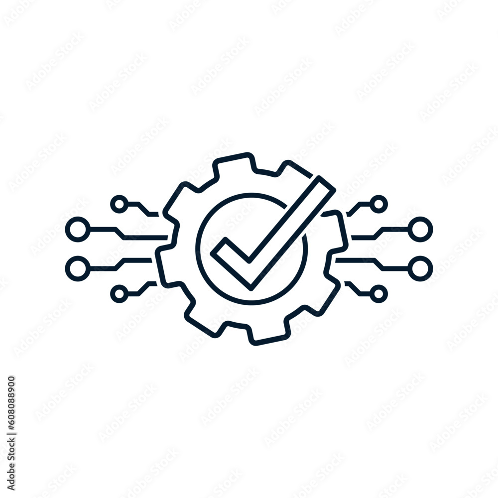 The concept of updating technical capabilities. vector icon isolated on white background. The concept of updating technical capabilities. vector icon isolated on white background.