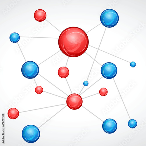 illustration of bonds on white background