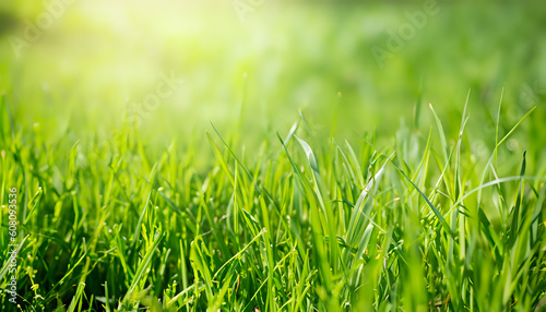 grass, Fresh green grass background in sunny summer day. wallpaper, Blurred nature background, . A natural spring garden background of fresh green grass for product display, background