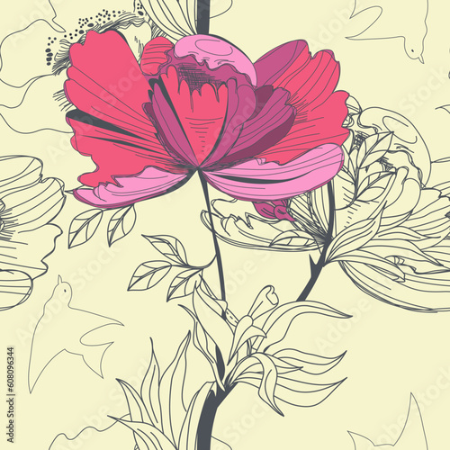 Seamless floral pattern