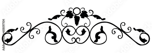 vector illustration of an oriental design element